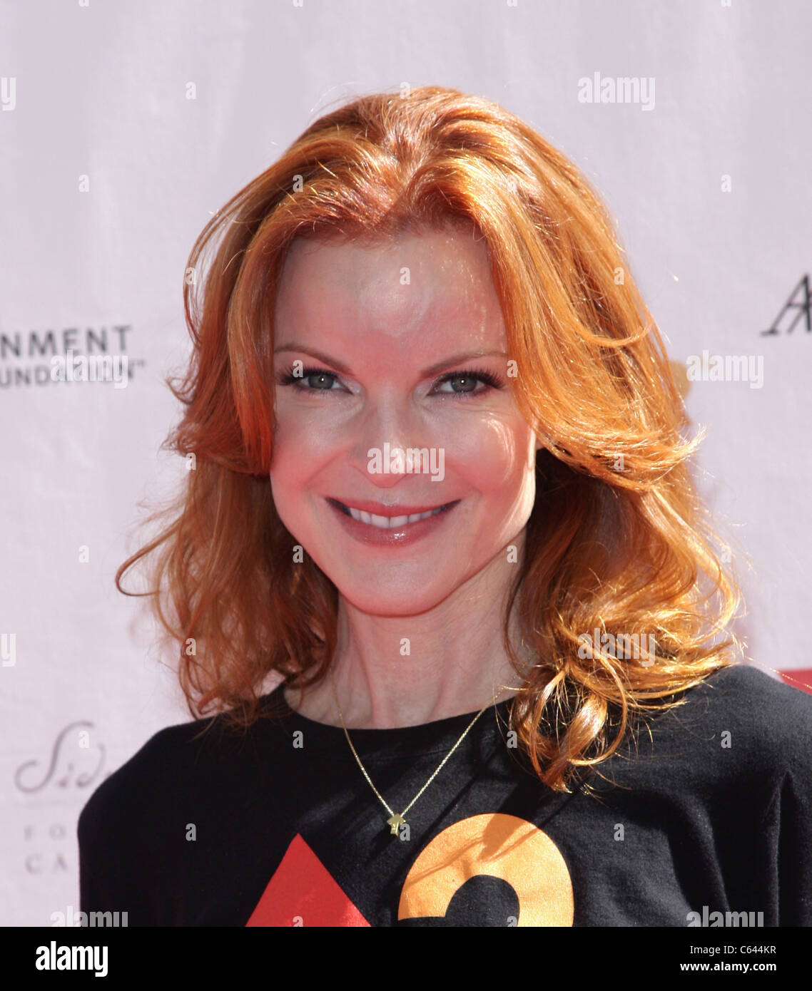 Marcia Cross di presenze per stand fino alla raccolta di fondi per il cancro, Sony Pictures Studios di Los Angeles, CA, 10 settembre 2010. Foto di: Adam Orchon/Everett Collection Foto Stock