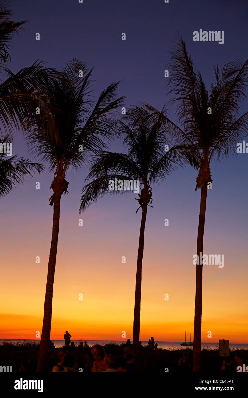 Mindil Beach Sunset Mercato, Darwin, Territorio del Nord, l'Australia Foto Stock