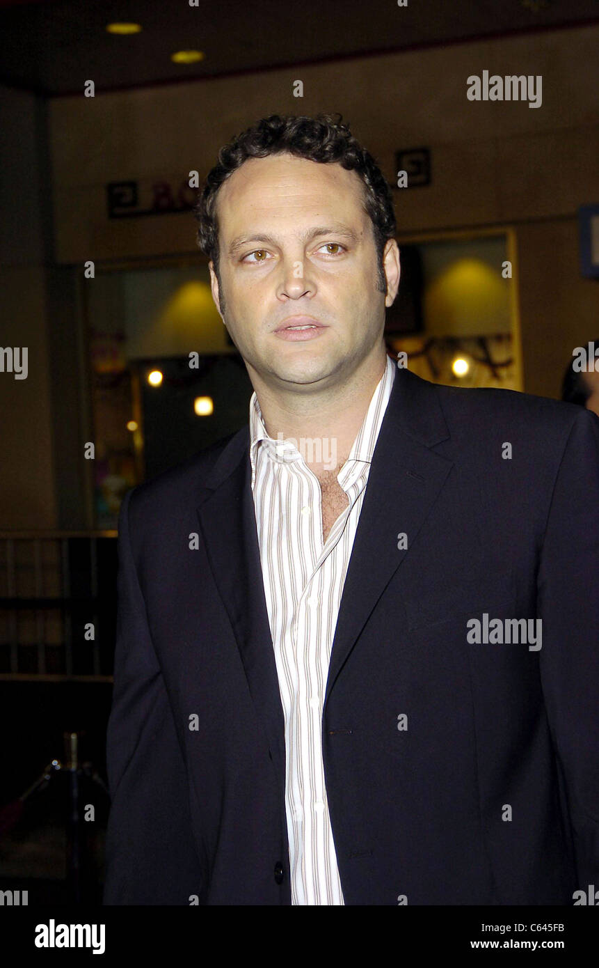 Vince Vaughn presso gli arrivi per essere cool Premiere, Grauman's Chinese Theatre di Los Angeles, CA, 14 febbraio 2005. Foto da: Michael Foto Stock