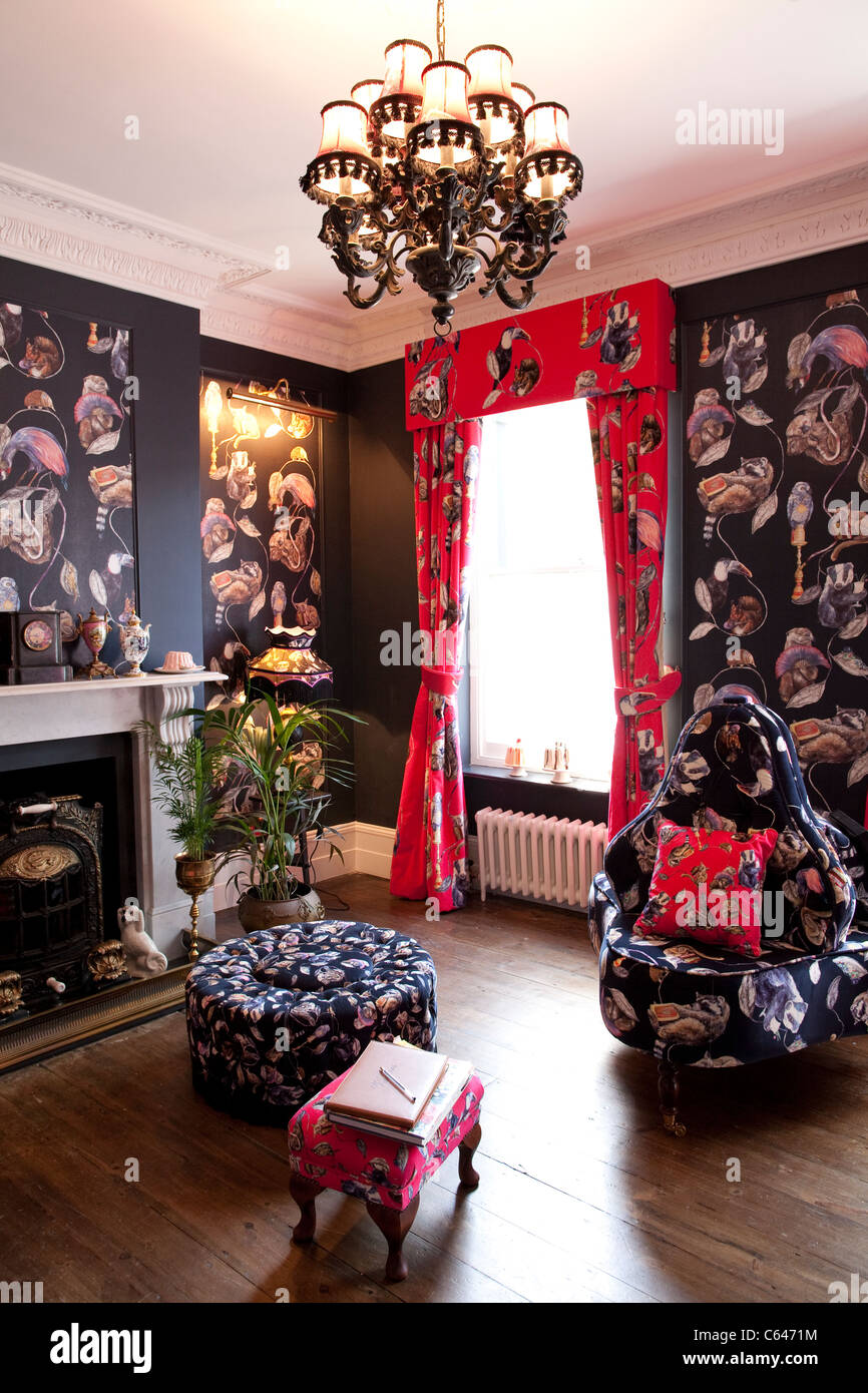 Casa di Hackney, British home articoli sanitari ed arredi ispirati da Javvy M Royle e Frieda Gormley, UK. Foto:Jeff Gilbert Foto Stock