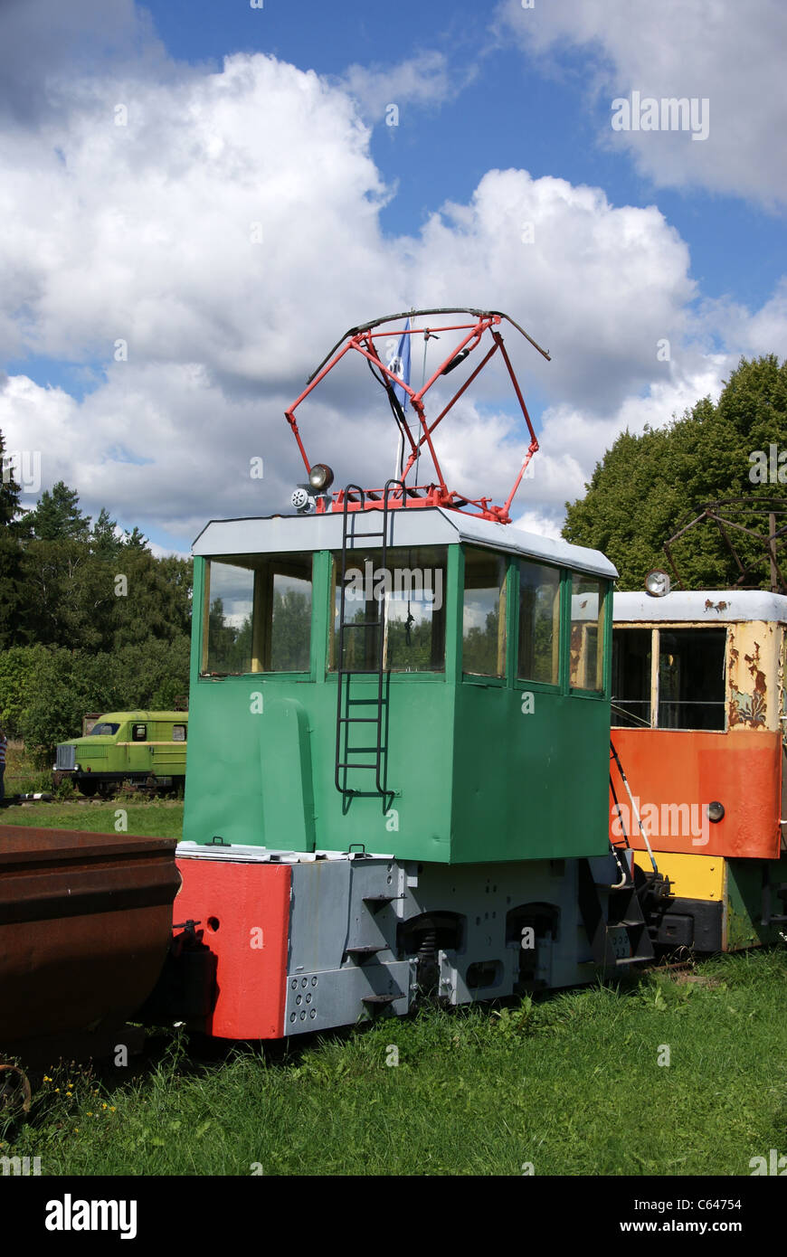 Il locomotore elettrico Foto Stock