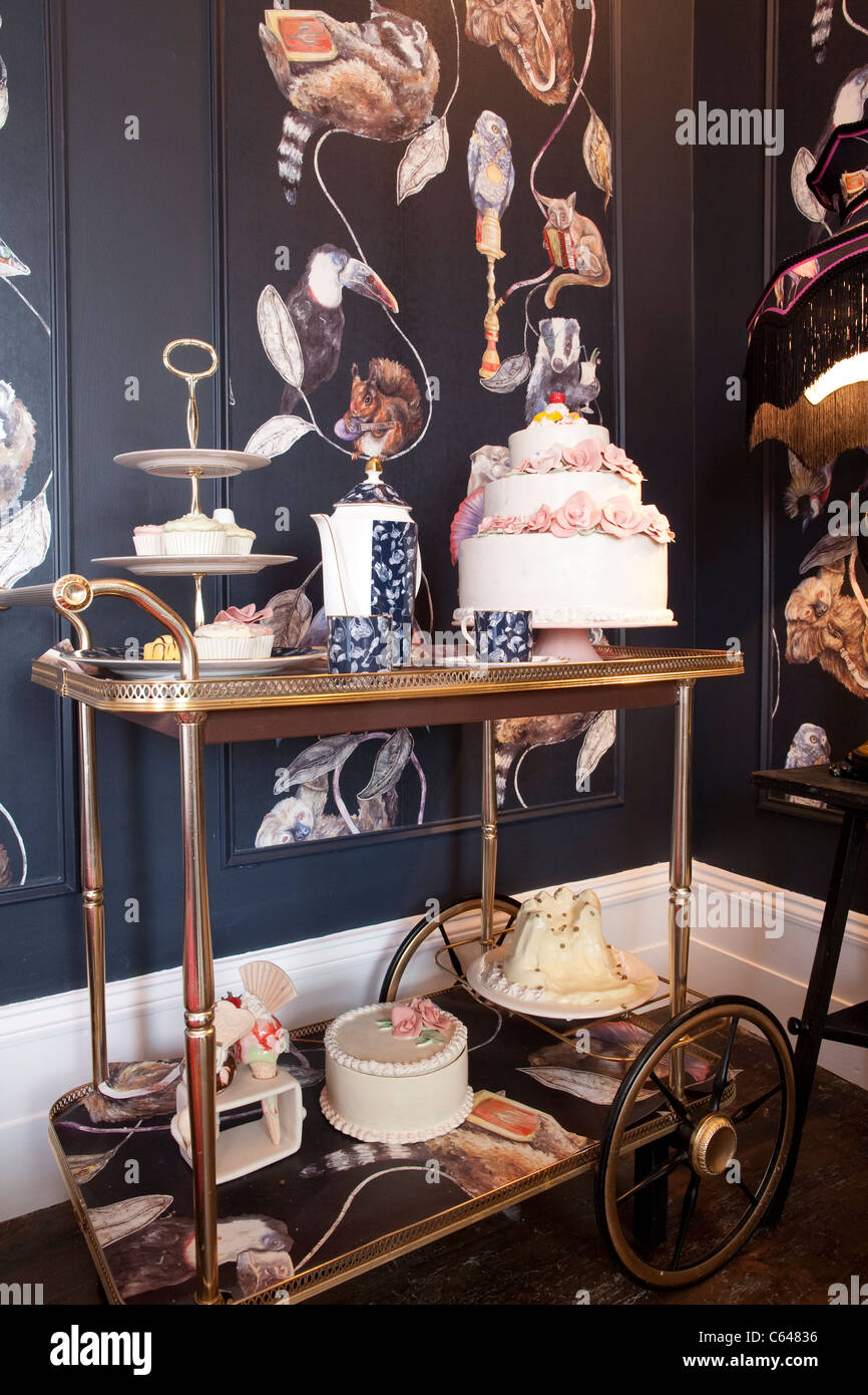 Casa di Hackney, British home articoli sanitari ed arredi ispirati da Javvy M Royle e Frieda Gormley, UK. Foto:Jeff Gilbert Foto Stock