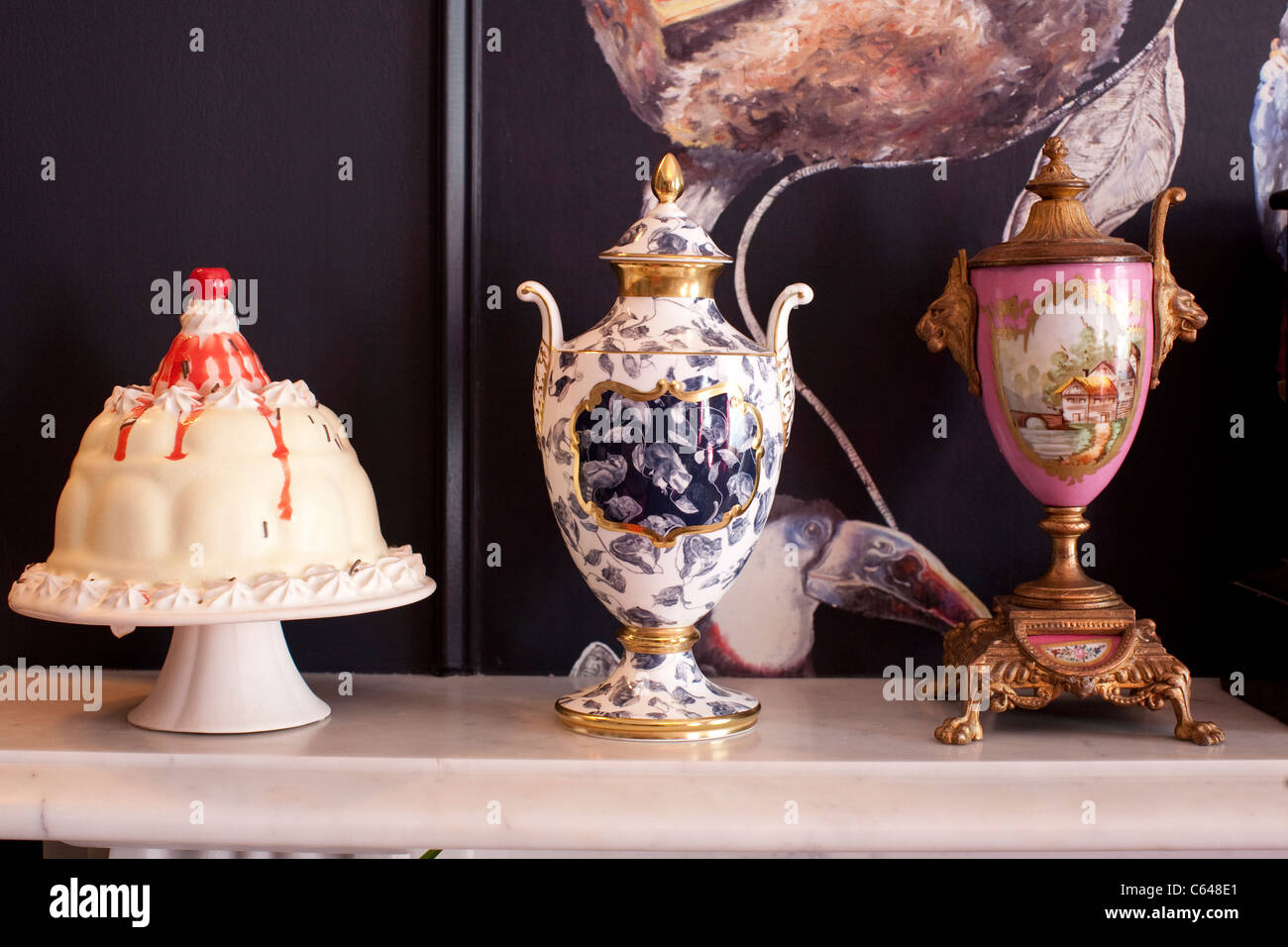 Casa di Hackney, British home articoli sanitari ed arredi ispirati da Javvy M Royle e Frieda Gormley, UK. Foto:Jeff Gilbert Foto Stock