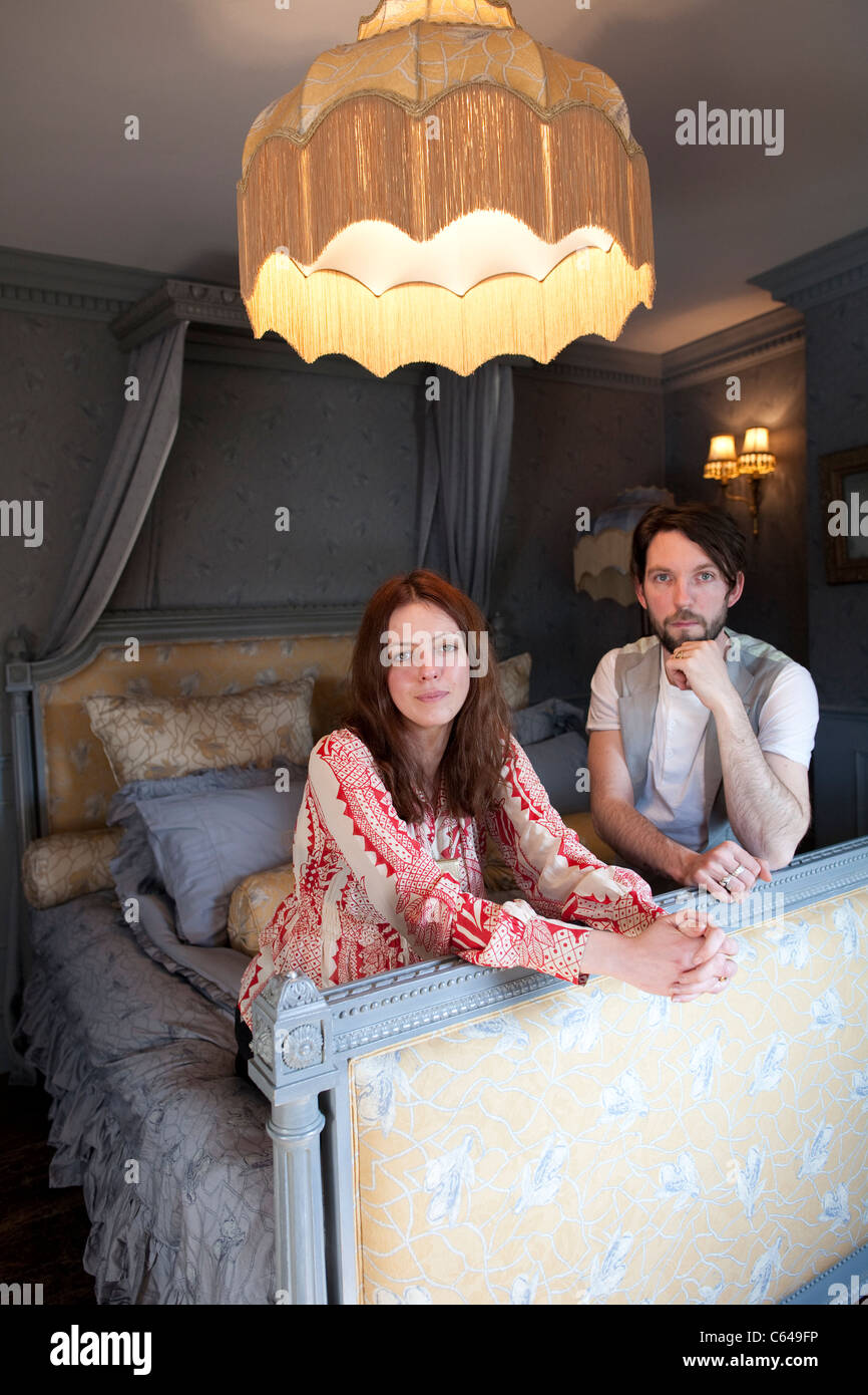 Casa di Hackney, British home articoli sanitari ed arredi ispirati da Javvy M Royle e Frieda Gormley, UK. Foto:Jeff Gilbert Foto Stock