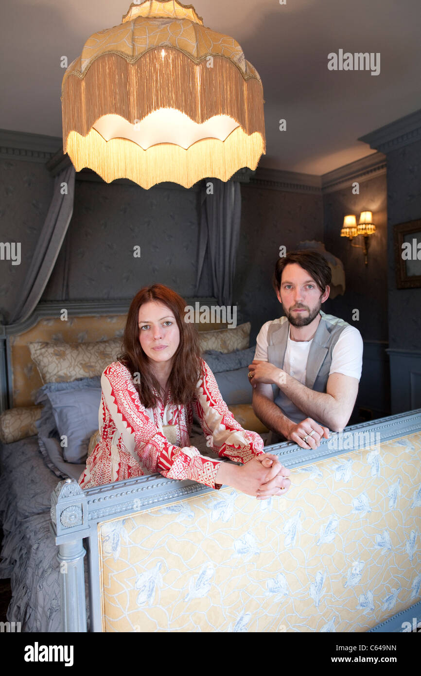 Casa di Hackney, British home articoli sanitari ed arredi ispirati da Javvy M Royle e Frieda Gormley, UK. Foto:Jeff Gilbert Foto Stock