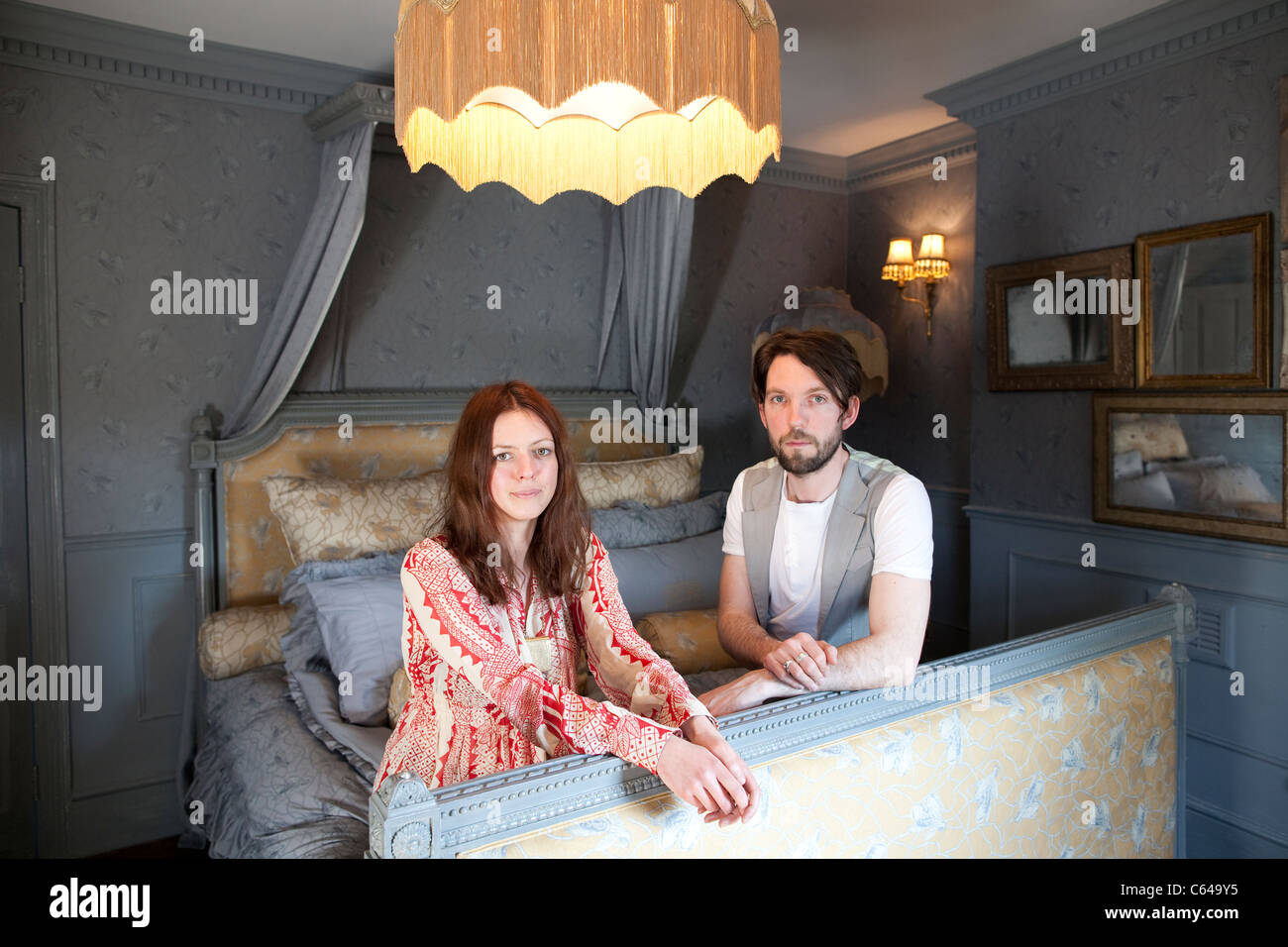 Casa di Hackney, British home articoli sanitari ed arredi ispirati da Javvy M Royle e Frieda Gormley, UK. Foto:Jeff Gilbert Foto Stock