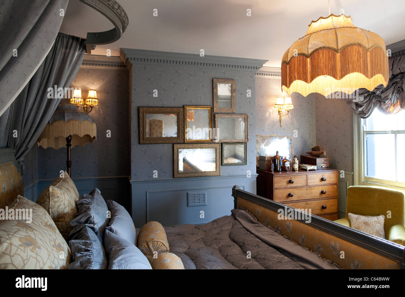 Casa di Hackney, British home articoli sanitari ed arredi ispirati da Javvy M Royle e Frieda Gormley, UK. Foto:Jeff Gilbert Foto Stock