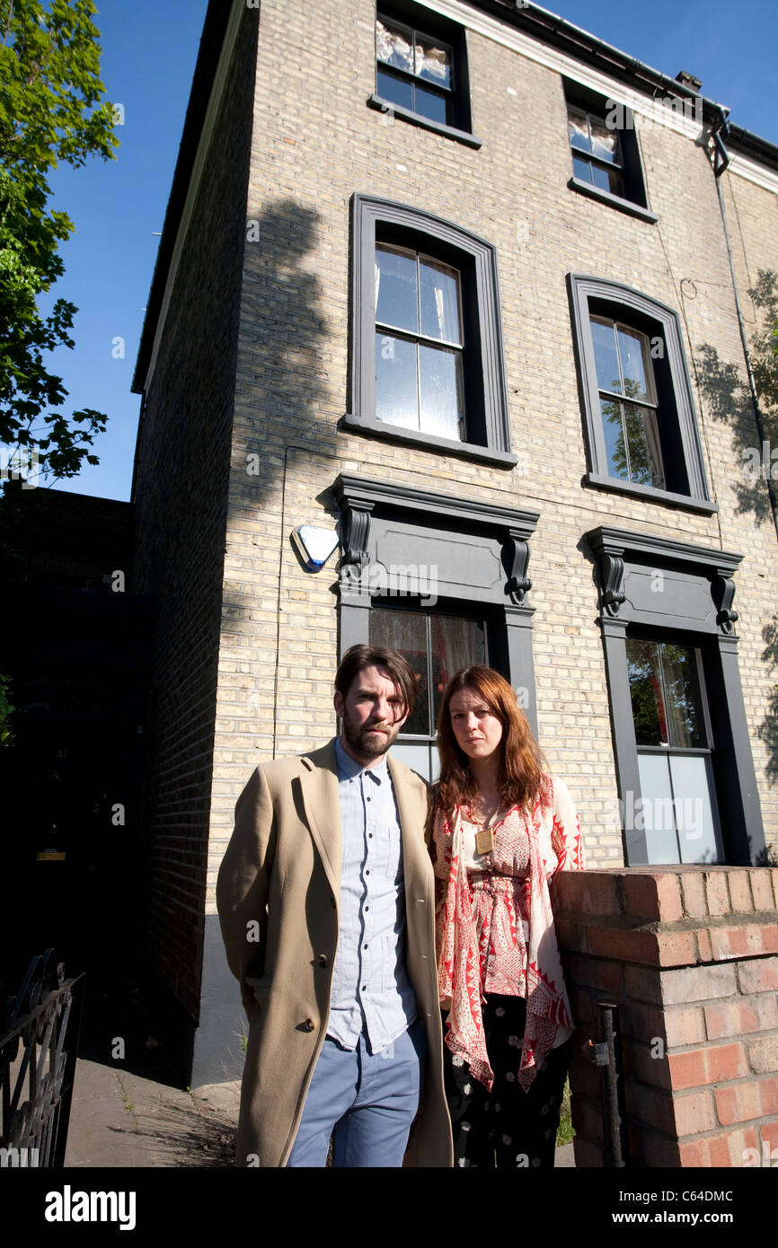 Casa di Hackney, British home articoli sanitari ed arredi ispirati da Javvy M Royle e Frieda Gormley, UK. Foto:Jeff Gilbert Foto Stock