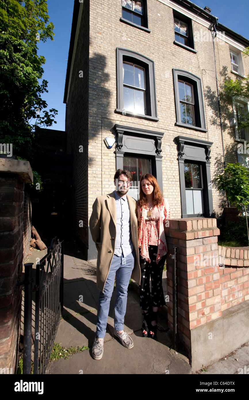 Casa di Hackney, British home articoli sanitari ed arredi ispirati da Javvy M Royle e Frieda Gormley, UK. Foto:Jeff Gilbert Foto Stock