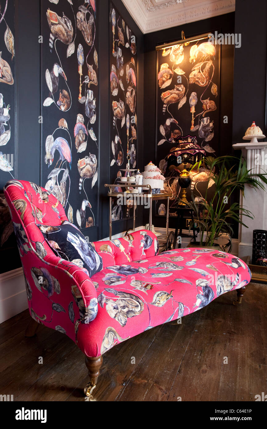 Casa di Hackney, British home articoli sanitari ed arredi ispirati da Javvy M Royle e Frieda Gormley, UK. Foto:Jeff Gilbert Foto Stock