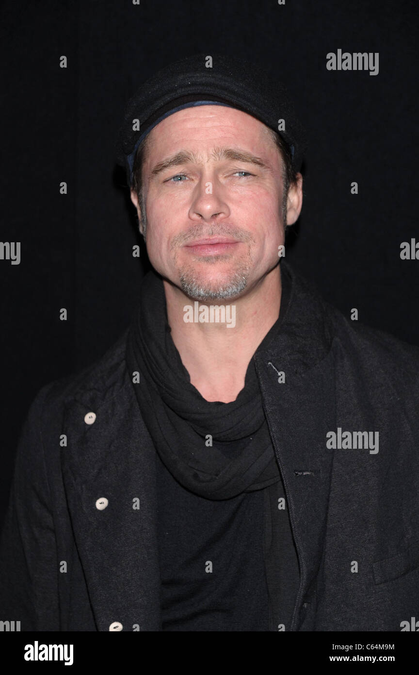 Brad Pitt presso gli arrivi per MEGAMIND Premiere, AMC Lincoln Square 13 IMAX Theatre di New York, NY Novembre 3, 2010. Foto di: Rob ricco/Everett Collection Foto Stock