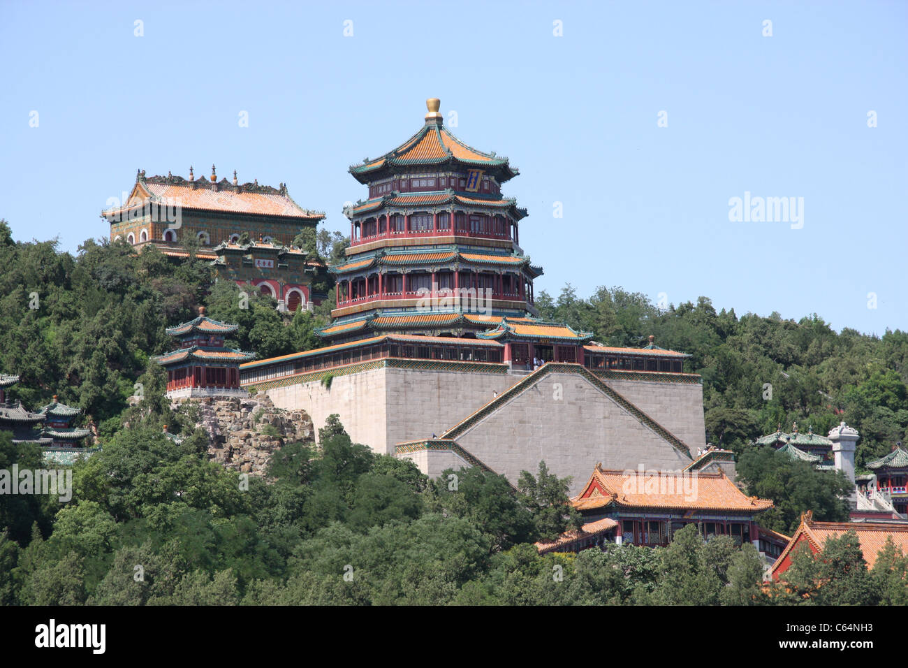 Il palazzo d'Estate a Pechino, Cina. Foto Stock