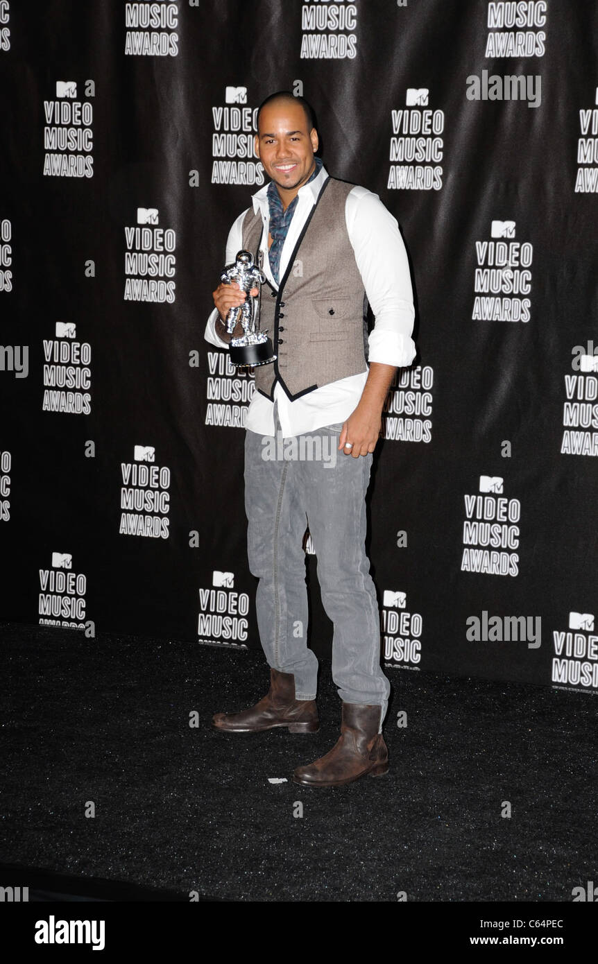 Romeo in sala stampa per 2010 MTV Video Music Awards VMA - SALA STAMPA - NO U.S. Utilizzo di stampa fino al 9/16/2010, Nokia Theater Foto Stock