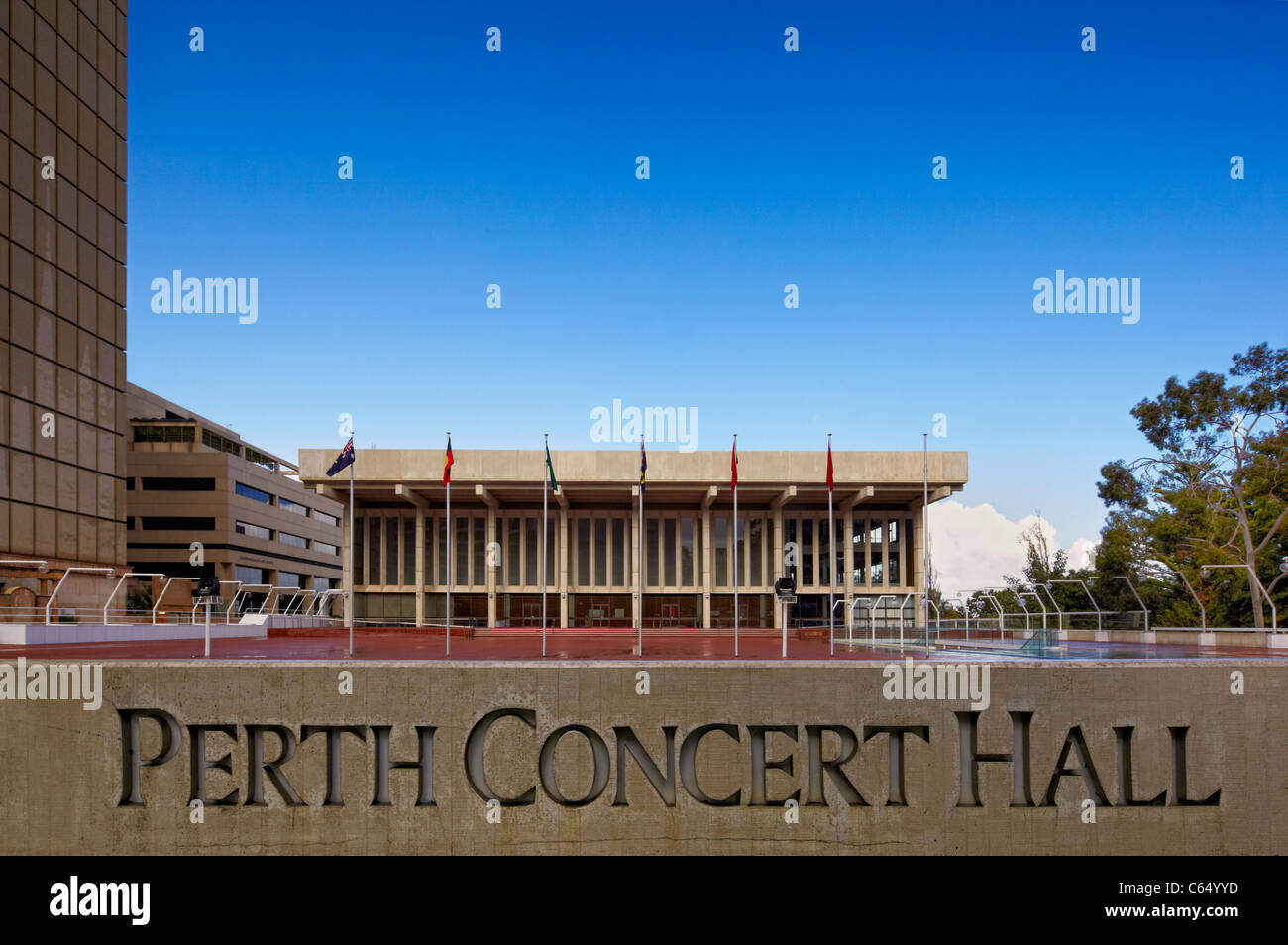 Sala da Concerti di Perth, Perth, Western Australia Foto Stock