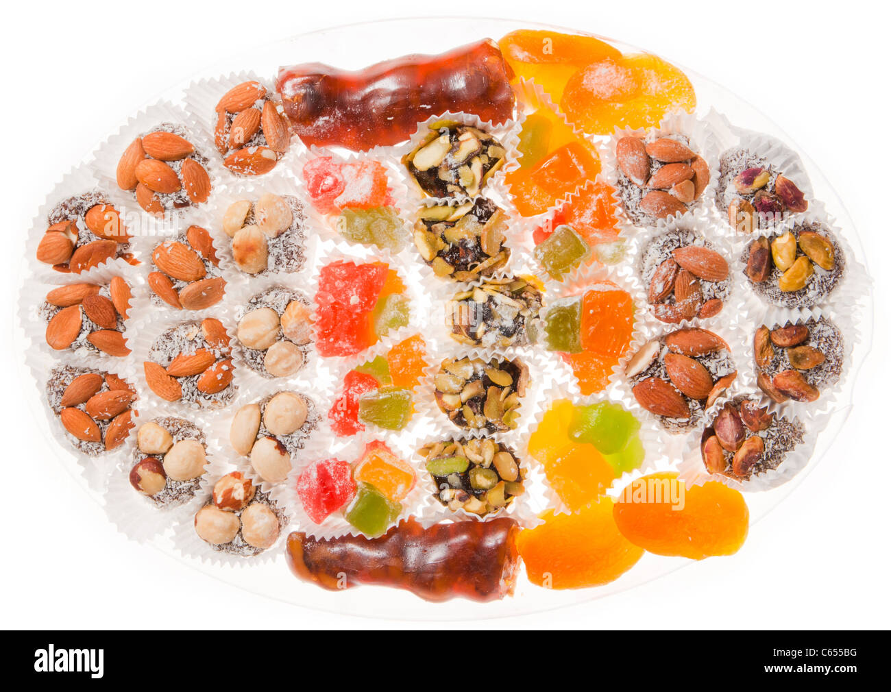 Turkish Delight - il famoso cibo dolce Foto Stock