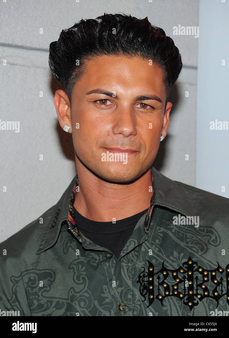 Paolo 'DJ Pauly D' DelVecchio presso gli arrivi per il Jersey Shore Soundtrack Album Release Party, Marquee, New York, NY Luglio 13, 2010. Foto di: Gregorio T. Binuya/Everett Collection Foto Stock