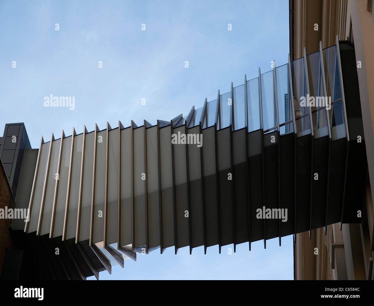 Ponte di collegamento di aspirazione del Royal Ballet School Royal Opera House Covent Garden di Londra Inghilterra Regno Unito Europa UE Foto Stock