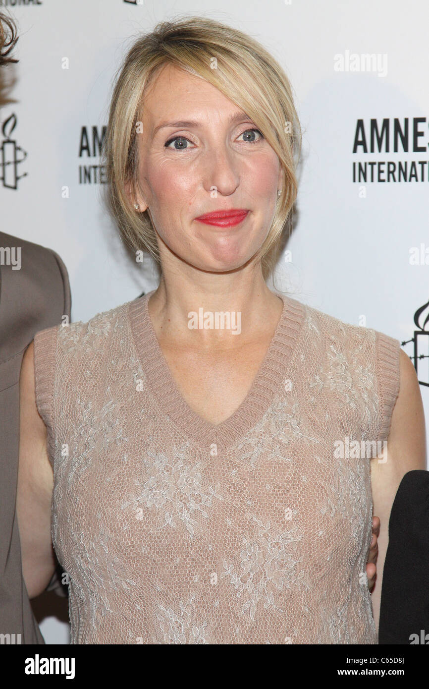 Sam Taylor-Wood presso gli arrivi per NOWHERE BOY Premiere, BMCC Tribeca Performing Arts Center di New York, NY, 21 settembre 2010. Foto di: Rob Kim/Everett Collection Foto Stock