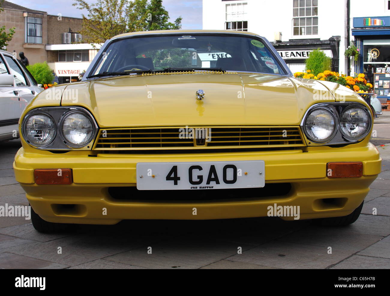 Jaguar XJS V12 5.3 litro Foto Stock