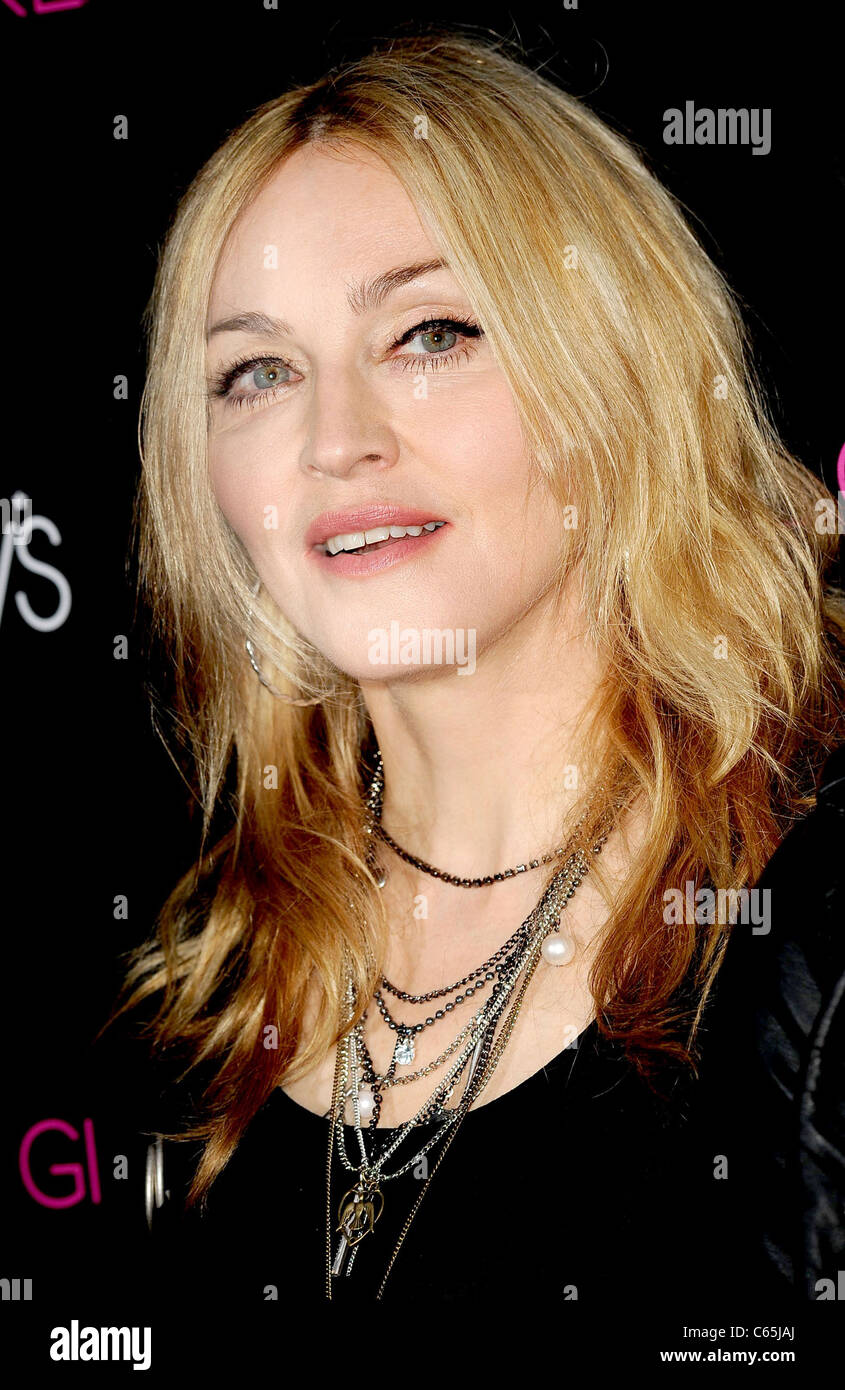 Madonna alla in-store l'aspetto per il Material Girl Collection lancio, Macy's Herald Square Department Store, New York, NY Settembre 22, 2010. Foto di: Kristin Callahan/Everett Collection Foto Stock
