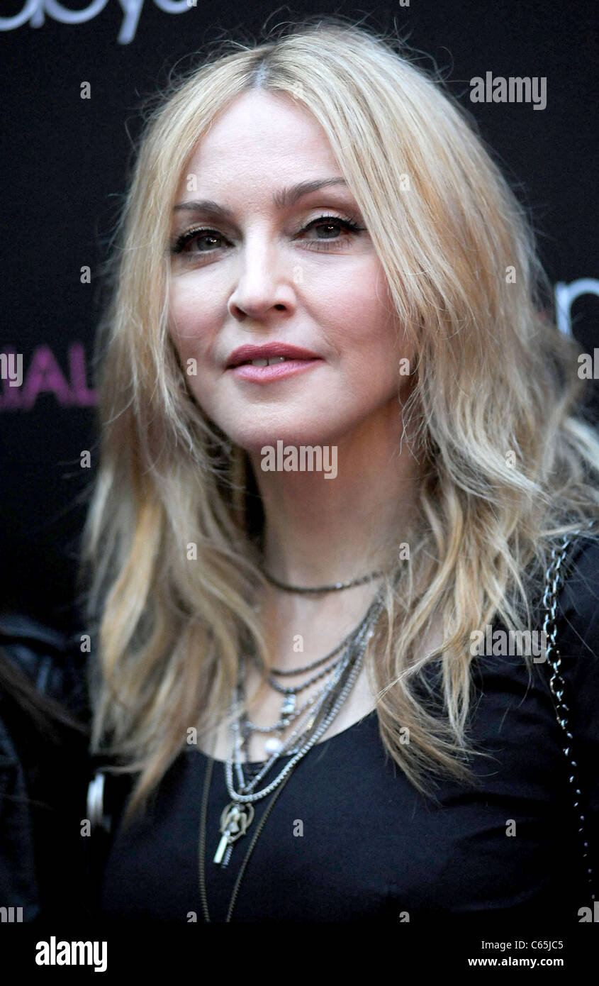 Madonna alla in-store l'aspetto per il Material Girl Collection lancio, Macy's Herald Square Department Store, New York, NY Settembre 22, 2010. Foto di: Kristin Callahan/Everett Collection Foto Stock