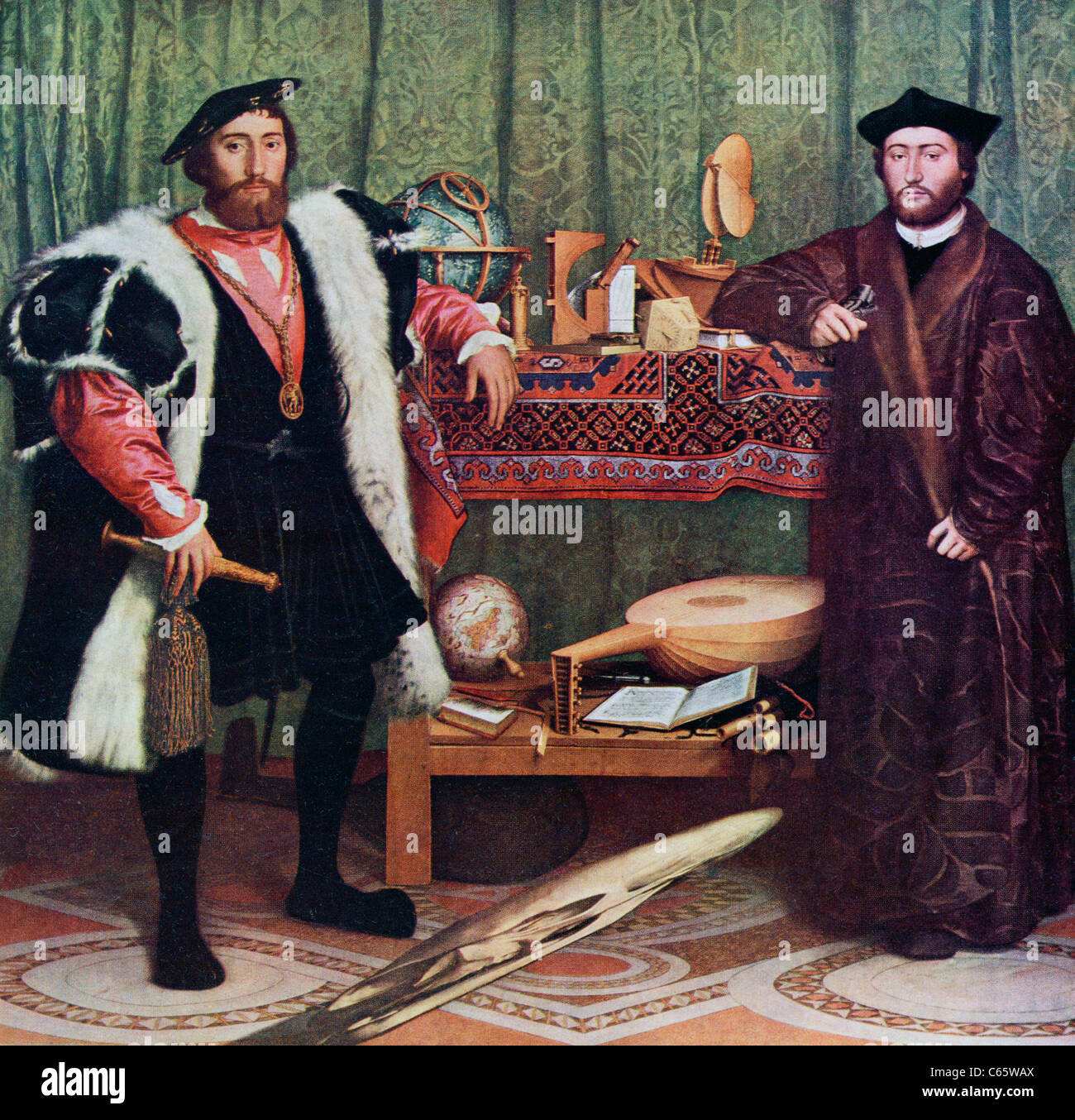 Gli ambasciatori di Hans Holbein il Giovane Foto