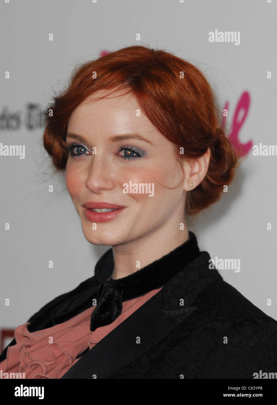 Christina Hendricks presso gli arrivi per guidare Premiere, Regal Cinemas L.A. Live Stadium 14, Los Angeles, CA 17 Giugno 2011. Foto di: Elizabeth Goodenough/Everett Collection Foto Stock