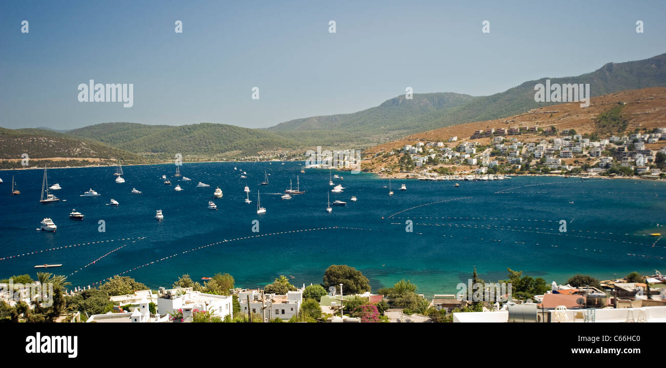 Turkbuku Bay Bodrum Turchia Foto Stock