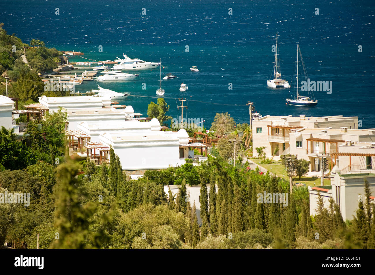 Turkbuku Bay Bodrum Turchia Foto Stock