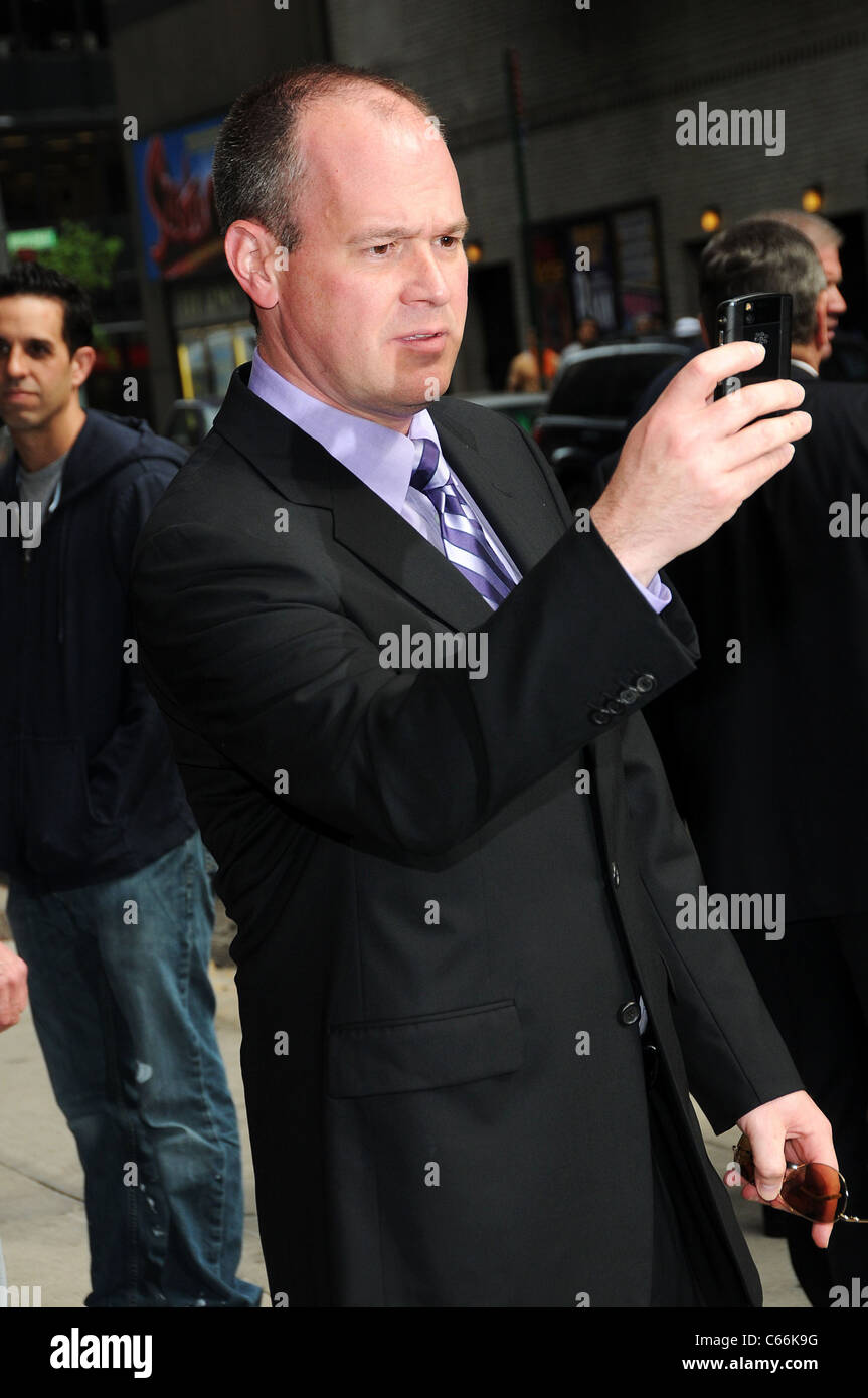 Rich Eisen al talk show aspetto per il Late Show con David Letterman - MER, Ed Sullivan Theater di New York, NY, 27 aprile 2011. Foto di: Desiree Navarro/Everett Collection Foto Stock