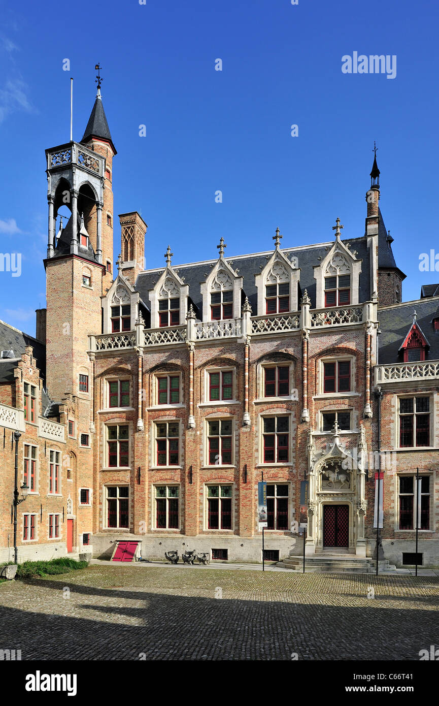 Il Museo Gruuthuse a Bruges, Belgio Foto Stock