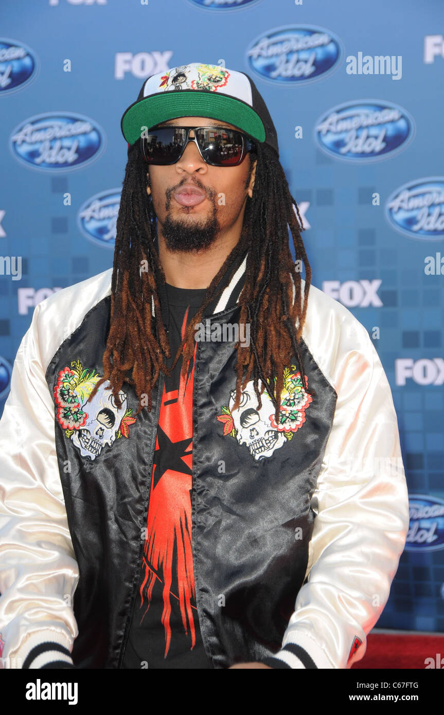 Lil Jon presso gli arrivi per American Idol Gran Finale 2011, Nokia Theater L.A. LIVE, Los Angeles, CA Maggio 25, 2011. Foto di: Dee Cercone/Everett Collection Foto Stock