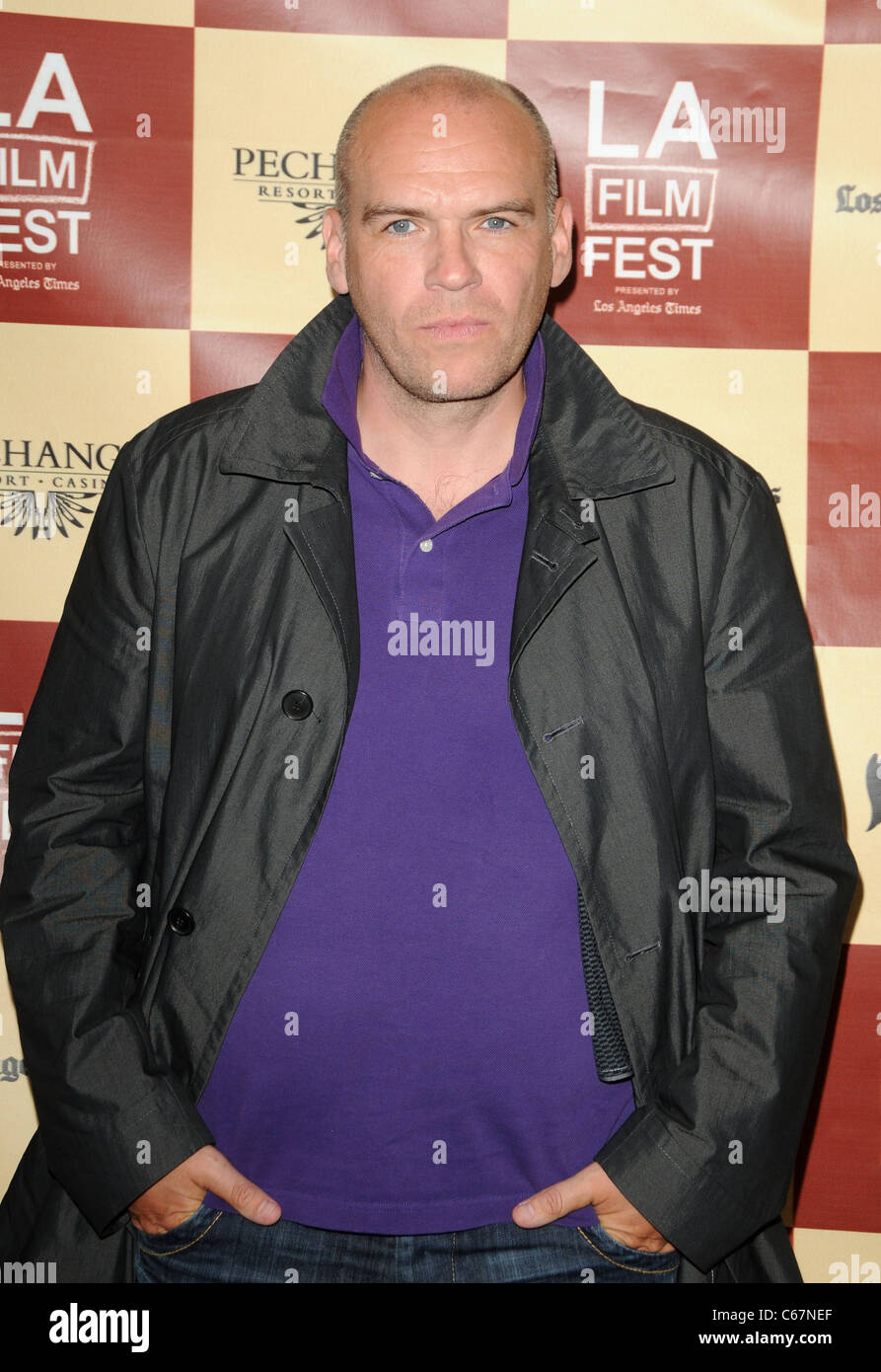 John Michael McDonagh presso gli arrivi per la protezione di Premiere presso il Los Angeles Film Festival (LAFF), Regal Cinemas L.A. Live, Los Angeles, CA 22 Giugno 2011. Foto di: Dee Cercone/Everett Collection Foto Stock