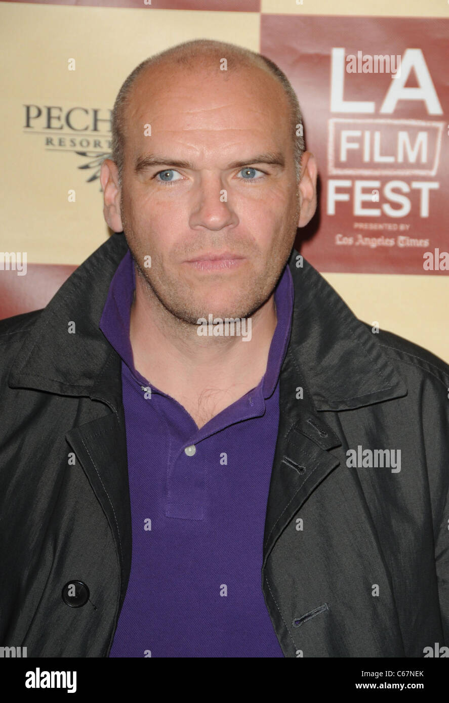 John Michael McDonagh presso gli arrivi per la protezione di Premiere presso il Los Angeles Film Festival (LAFF), Regal Cinemas L.A. Live, Los Angeles, CA 22 Giugno 2011. Foto di: Dee Cercone/Everett Collection Foto Stock
