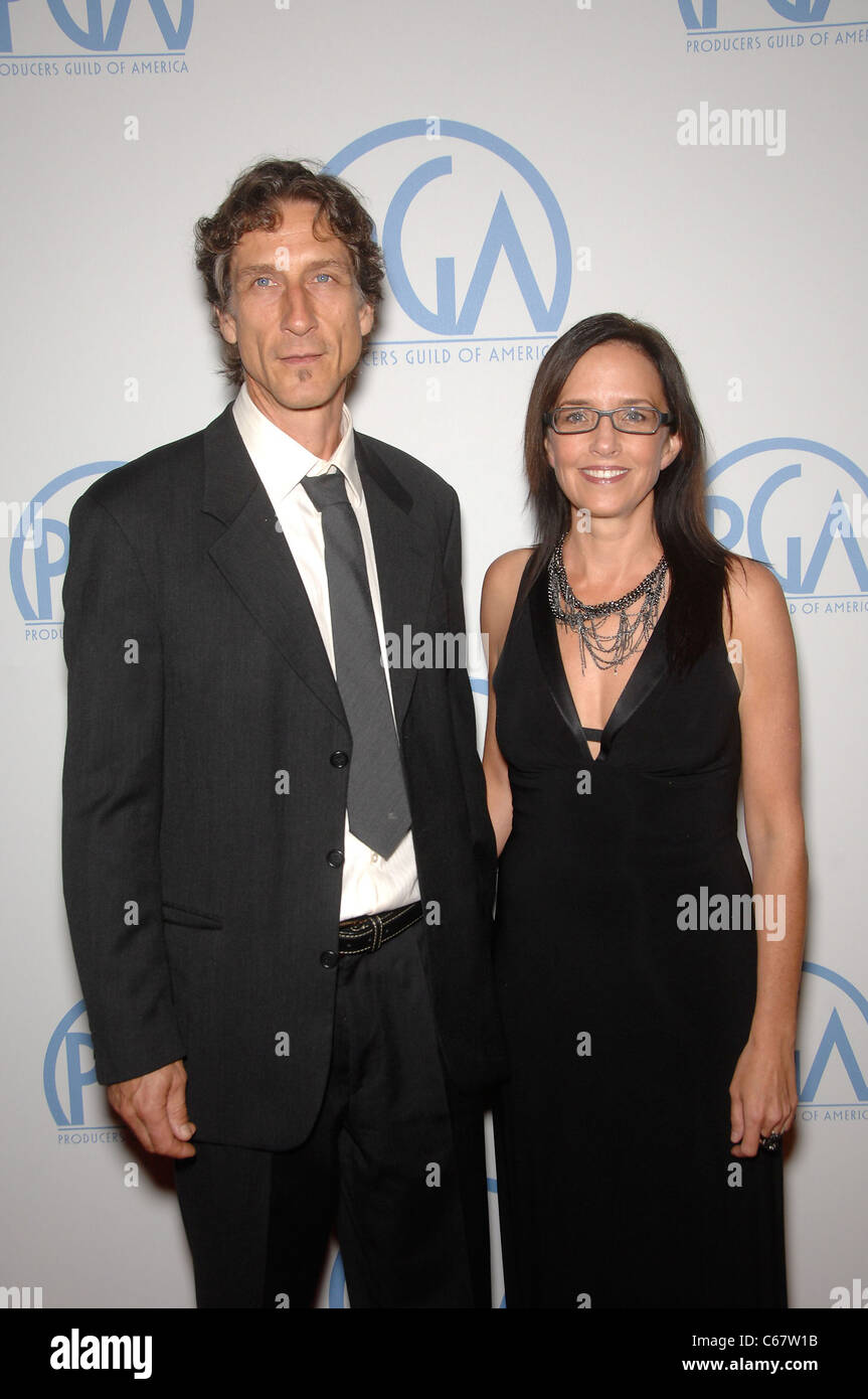 Lesley Chilcott presso gli arrivi per la XXII edizione produttori Guild of America PGA Awards, il Beverly Hilton Hotel di Beverly Hills, CA 22 gennaio 2011. Foto Da: Michael Germana/Everett Collection Foto Stock