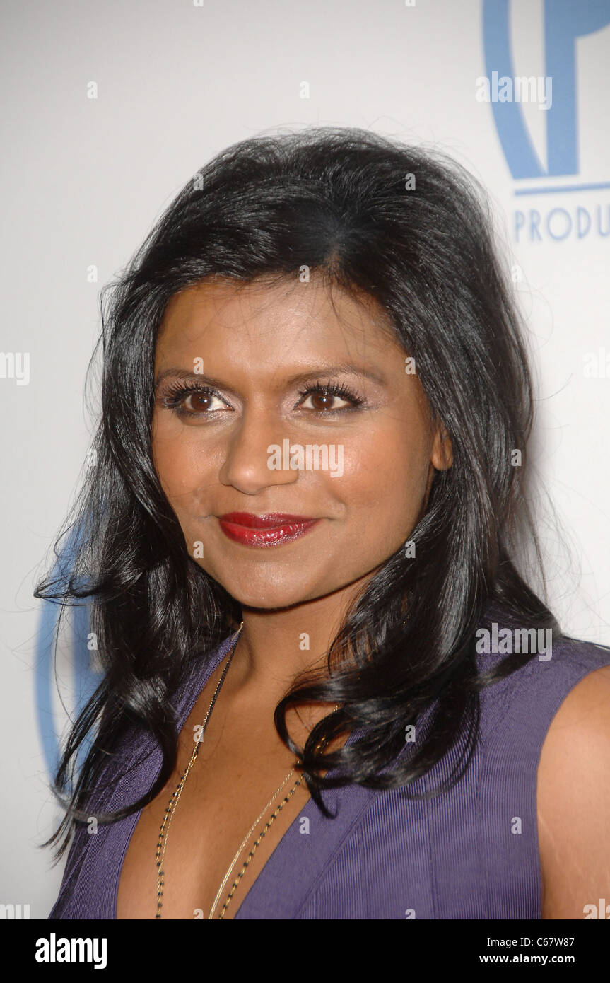 Mindy Kaling presso gli arrivi per la XXII edizione produttori Guild of America PGA Awards, il Beverly Hilton Hotel di Beverly Hills, CA Gennaio Foto Stock