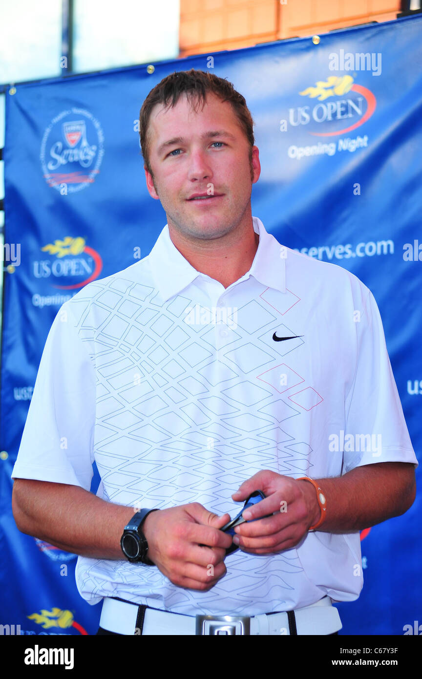 Bode Miller a arrivi per il 2010 U.S. Apertura cerimonia di notte, USTA Billie Jean King National Tennis Center, New York, NY Agosto 30, 2010. Foto di: Gregorio T. Binuya/Everett Collection Foto Stock