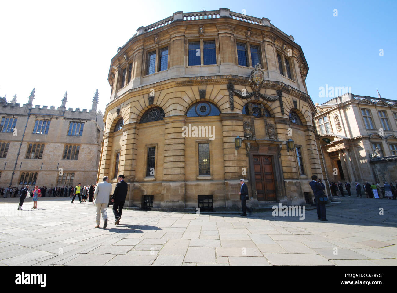 Sheldonian Theatre Oxford Regno Unito Foto Stock