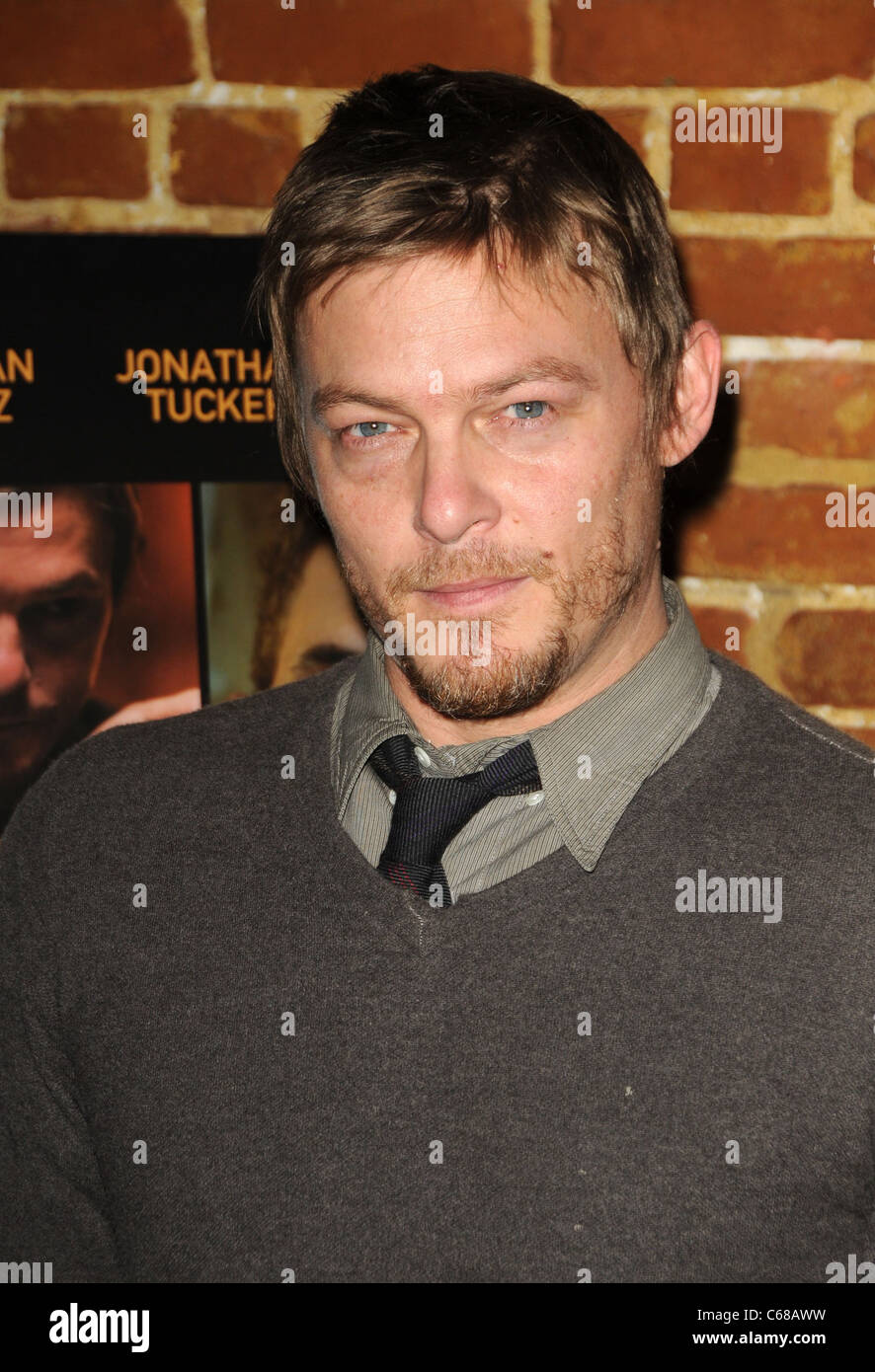 Norman Reedus presso gli arrivi per MESKADA Premiere, Cinespace LA, Los Angeles, CA il 30 novembre 2010. Foto di: Dee Cercone/Everett Collection Foto Stock