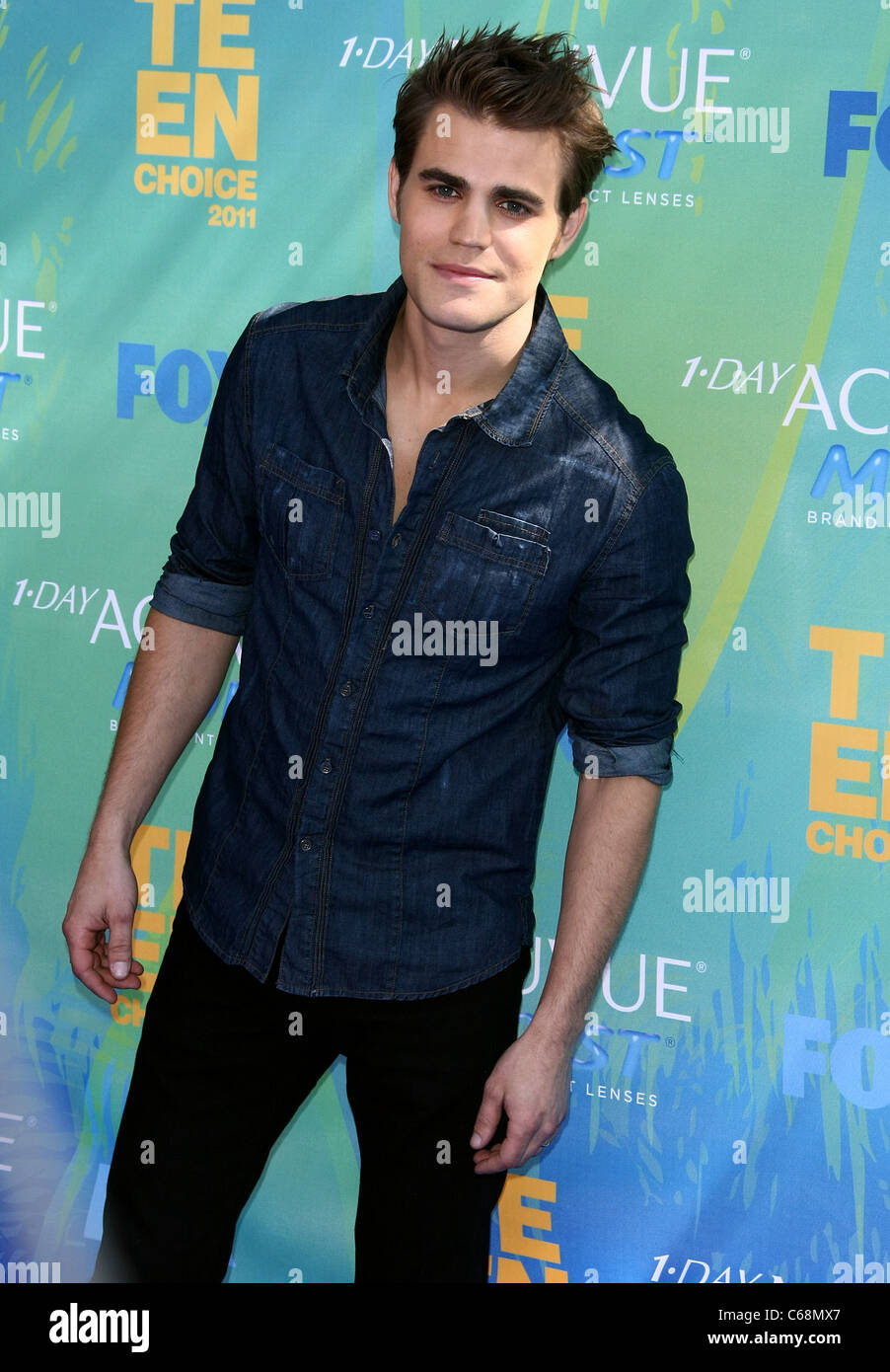 PAUL WESLEY Teen Choice 2011 gli arrivi a Los Angeles California USA 07 Agosto 2011 Foto Stock