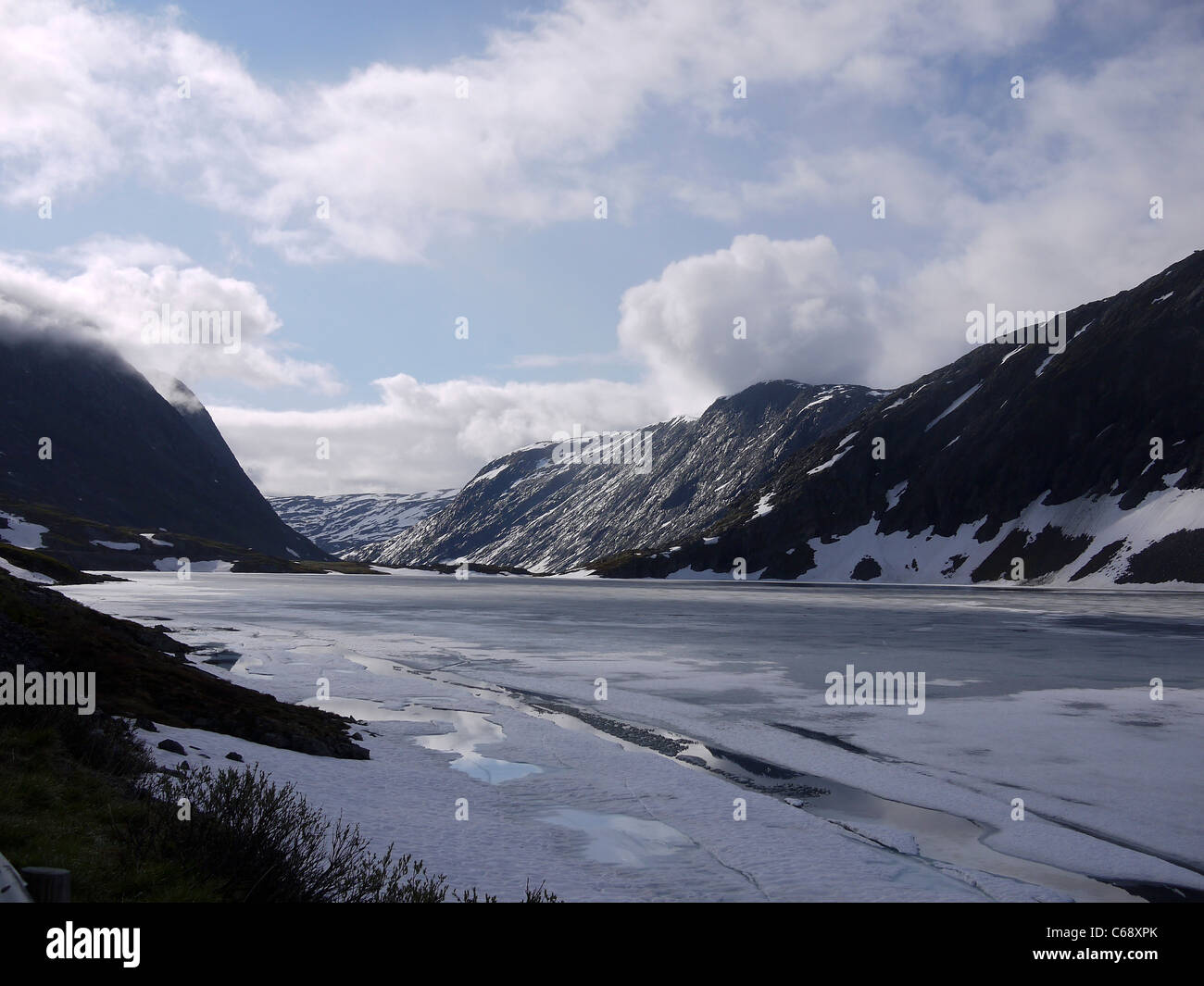 Norvegia, More og Romsdal, Geiranger fjord il ghiacciaio Foto Stock