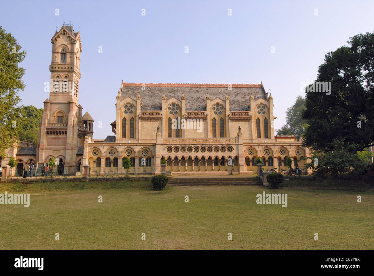 Viste generali dell università di Allahabad edifici. Di Allahabad, Uttar Pradesh, India. Foto Stock