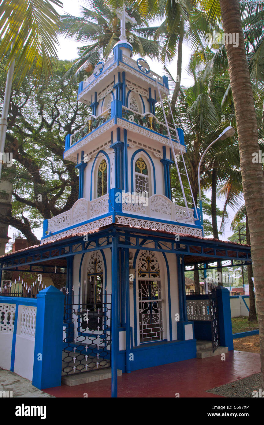 San Pietro e Paolo Chiesa siro-ortodossa Fort Cochin Kerala India del Sud Foto Stock