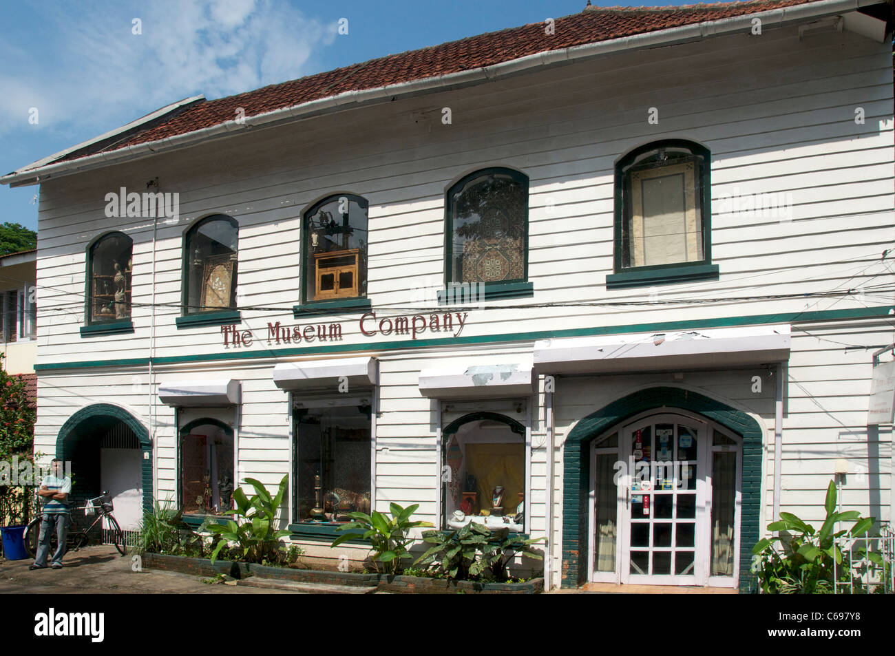 Il Museo Company Store Fort Cochin Kerala India del Sud Foto Stock