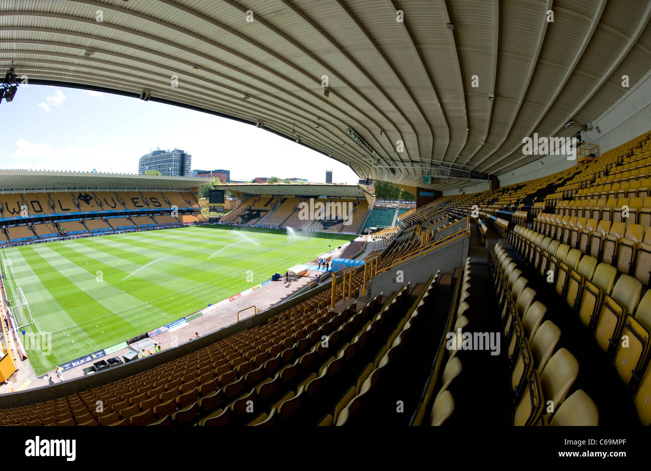 Molineux Stadium, casa di Wolverhampton Wanderers Football Club Foto Stock