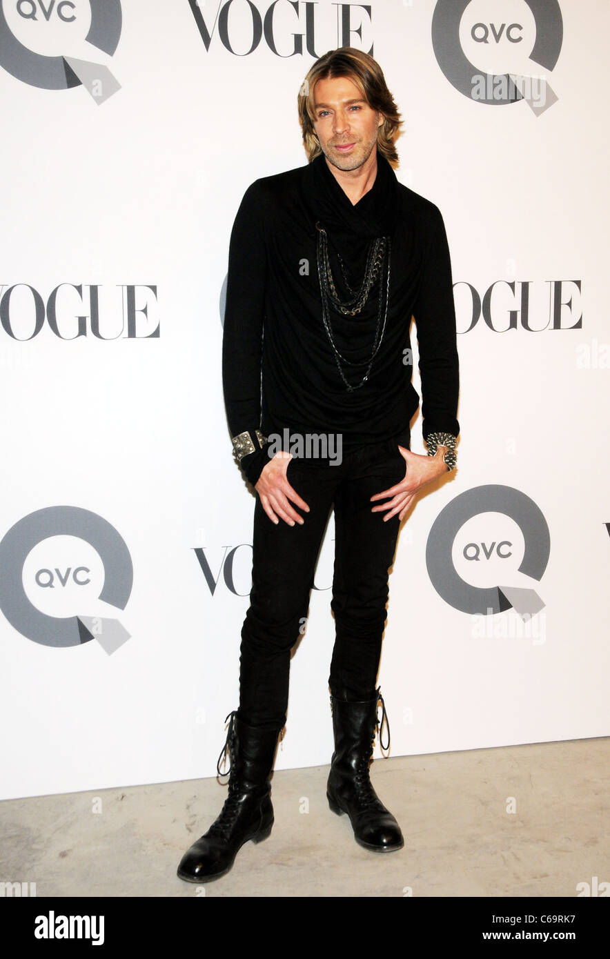 Chaz Dean di presenze per QVC 25 a Guarda Party - Mercedes-Benz Fashion Week, 229 West 43rd Street, New York, NY 11 Febbraio Foto Stock