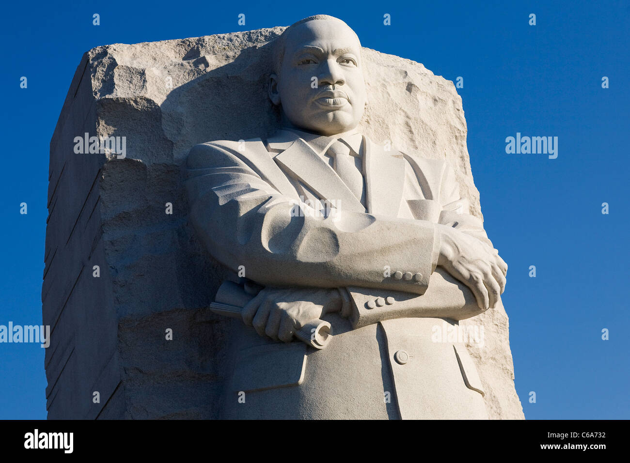 Il Martin Luther King Jr., memorial sul National Mall di Washington, D.C. Foto Stock