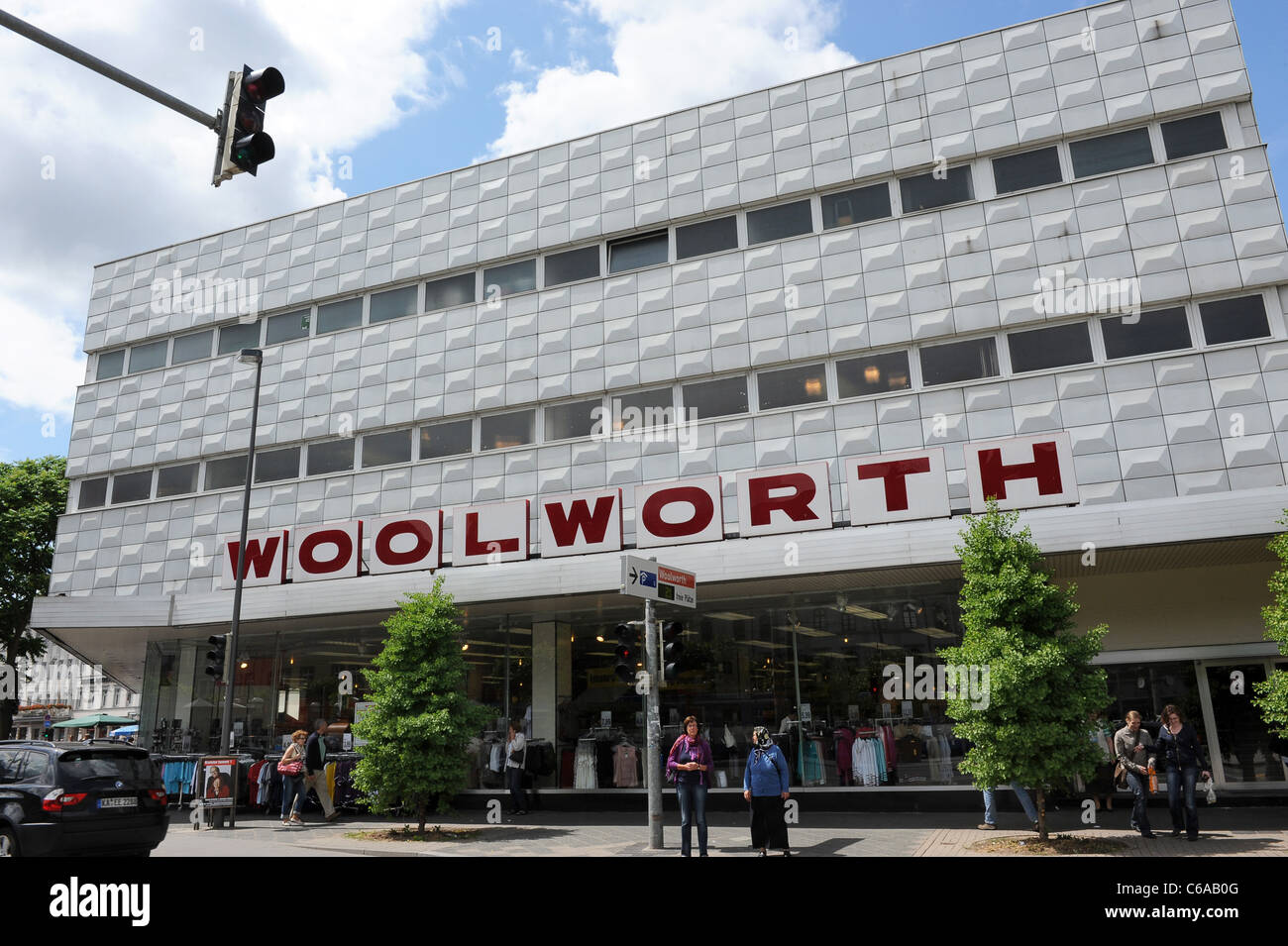 Woolworth store in Heidelberg Germania Baden-Württemberg Deutschland Foto Stock