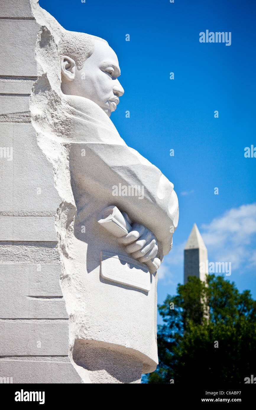 Martin Luther King Jr National Memorial, Washington DC Foto Stock