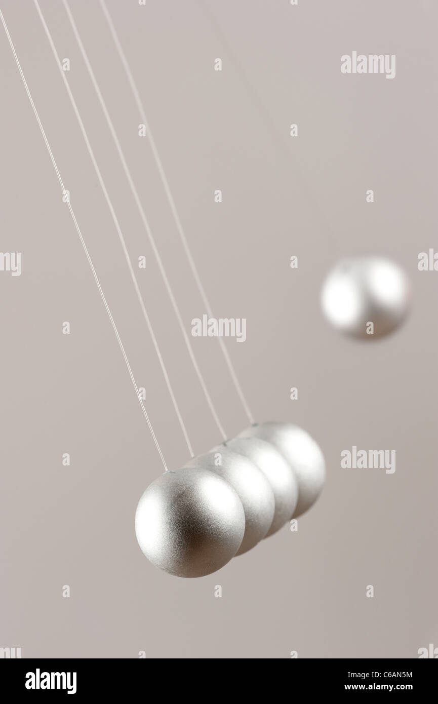 culla del Newton Foto Stock